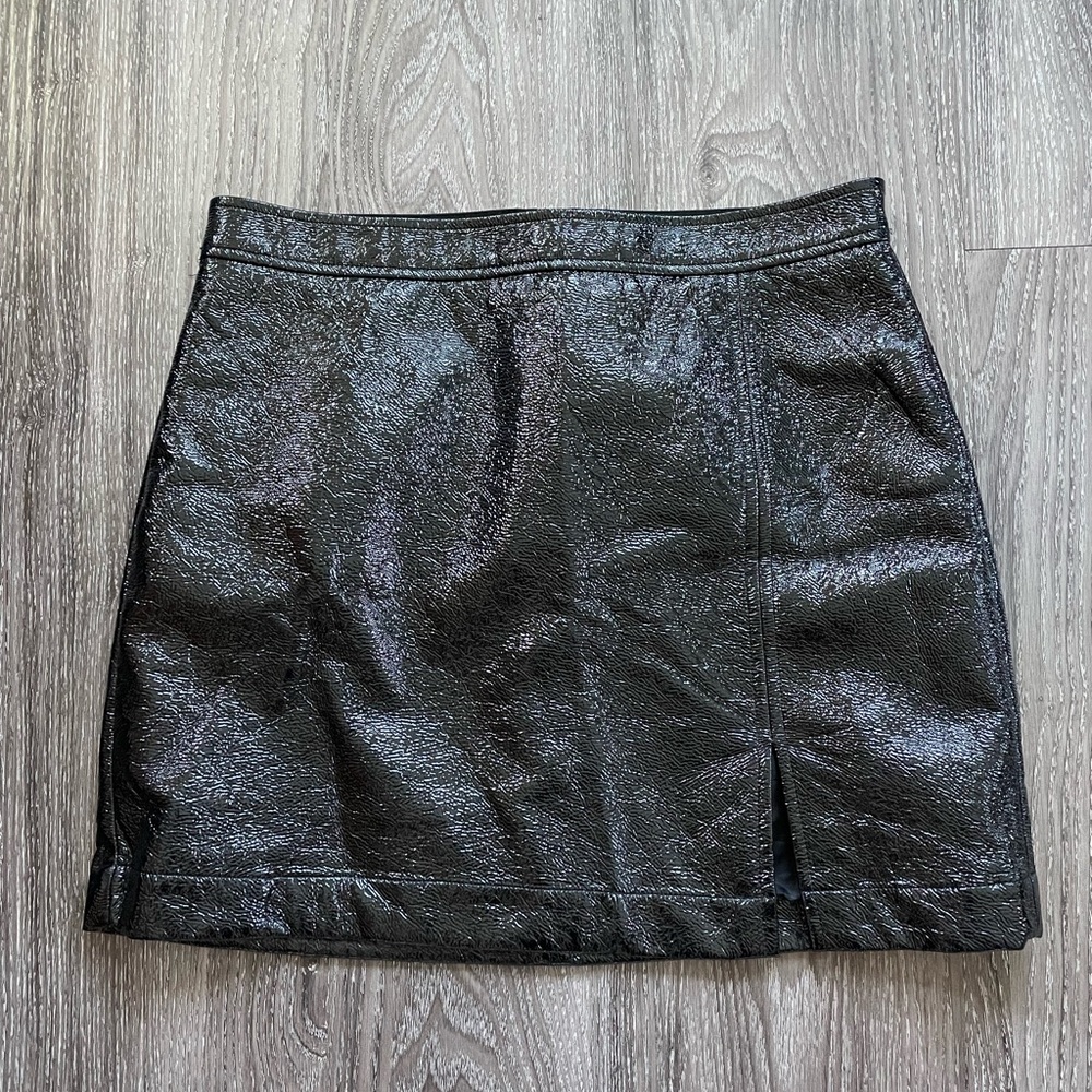 Wilfred Patio Leather Skirt